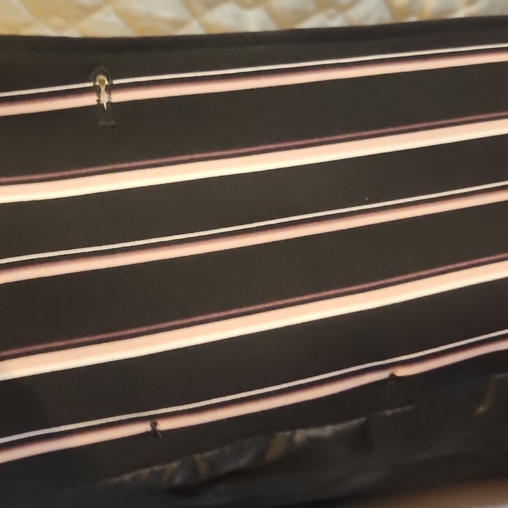 Torrid Black, Pink and White Striped Jacket - Picture 8 of 13